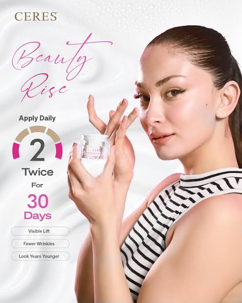 Ceres Eye Contour Cream 20 ml Kırmızı kar yosunu (Red Snow Algae), Genistein, hyaluronik asit, hodan yağı ve A + C + E vitaminleri içeren zengin formüllü göz çevresi kremi; kırışıklıkları azaltır, elastikiyet kazandırır, koyu halkaları aydınlatır ve lifting etki sağlar.