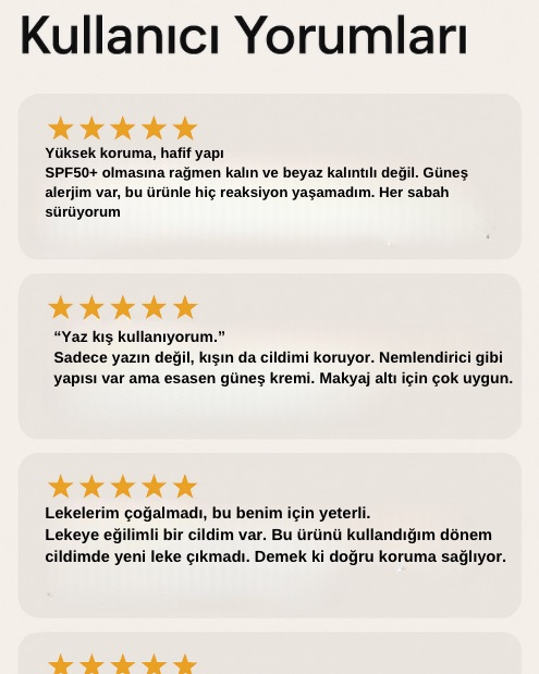 Ceres Cell Protection Sun Screen SPF 50 100 ml Monde Selection Altın Ödüllü, Sun Actin içeren, paraben içermez formülüyle SPF 50 düzeyinde geniş spektrumlu, suya dayanıklı, yağsız bitişli ve lekelenme‑yaşlanma karşıtı etkili güneş kremidir. Fotoyaşlanmaya karşı korur. Fiziksel koruması yüksek güneş koruyucu