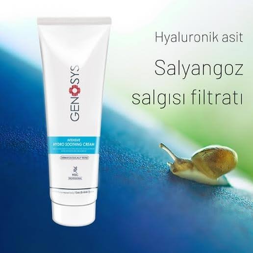 Genosys Intensive Hydro Soothing Cream (HSC) (Yoğun Nemlendirme ve Tahriş Azaltma – Hassas & Hasarlı Ciltler İçin Onarıcı Krem) 🔹 Genosys Intensive Hydro Soothing Cream (HSC) – Salyangoz salgısı filtratı, hyaluronik asit, peptide ve Beta-Glukan içeren yoğun onarıcı krem. İnflamasyonu azaltır, bariyeri destekler, cildi nemlendirir ve yatıştırır. #onyarıcıkrem #nemdestekkremi #ciltbaharierikremi #hsc #genosyskrem