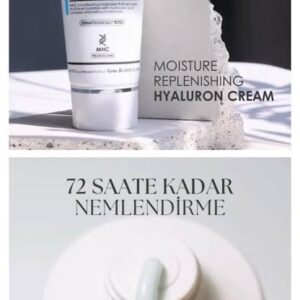 🔹 Genosys Moisture Replenishing Hyaluron Cream (MHC) – 11’li hyalüronik asit kompleksi, mantar & patlıcan ekstraktları, Pentavitin™ ile cildin nem bariyerini güçlendirir, 72 saate kadar derin nem sağlar, yatıştırır ve serinletir. #nemkremi #hyaluronikrem #ciltbarierkremi #derinhidrasyon #72saatnemlendirme