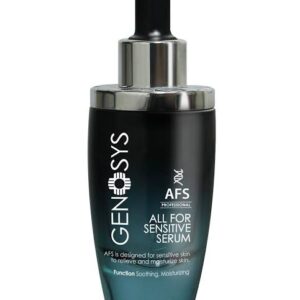 Genosys All‑For Sensitive Serum (AFS) – Phytolex SC, MultiEx BSASM® Plus, hyaluronik asit, beta-glucan & fermente balkabağı özütü ile hassas ciltleri yatıştır, bariyeri güçlendir, tahrişi ve hassasiyeti azalt. #hassasciltsaparıtı #yatıştırıcıerum #AFsSserum #bariyergüçlendirme #nemdestekserum #ciltonarmaservum